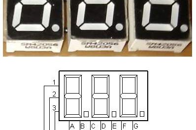 Multiplexed Seven-Segment LED Display for Arduino Nano
