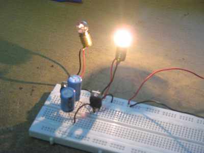 Assembled Flip-Flop Circuit
