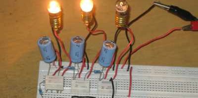 Chasing Light Controller Using Relays