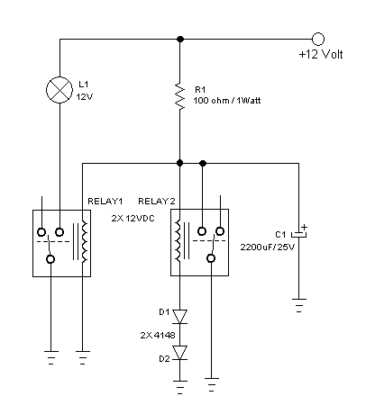 Lamp Flasher Circuit Diagram