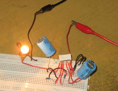 Simple DPDT Relay Flasher Circuit