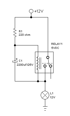 Car Flasher Relay Circuit Diagram