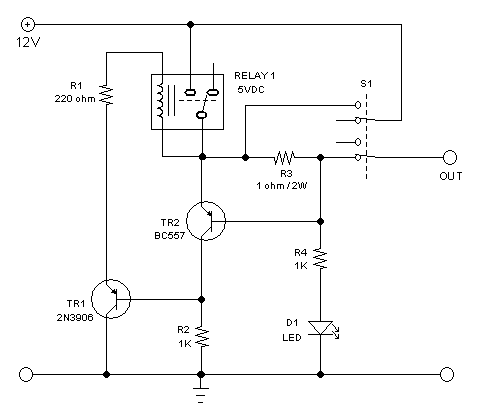 Electronic Fuse Circuit Diagram