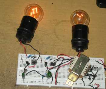 Figure 1. Hight Voltage Bass-Treble Automatic Disco Light Controller Assembled Circuit